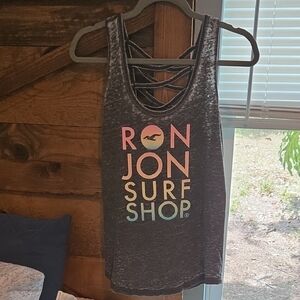 Ron Jon Surf Shop Black Tank Top